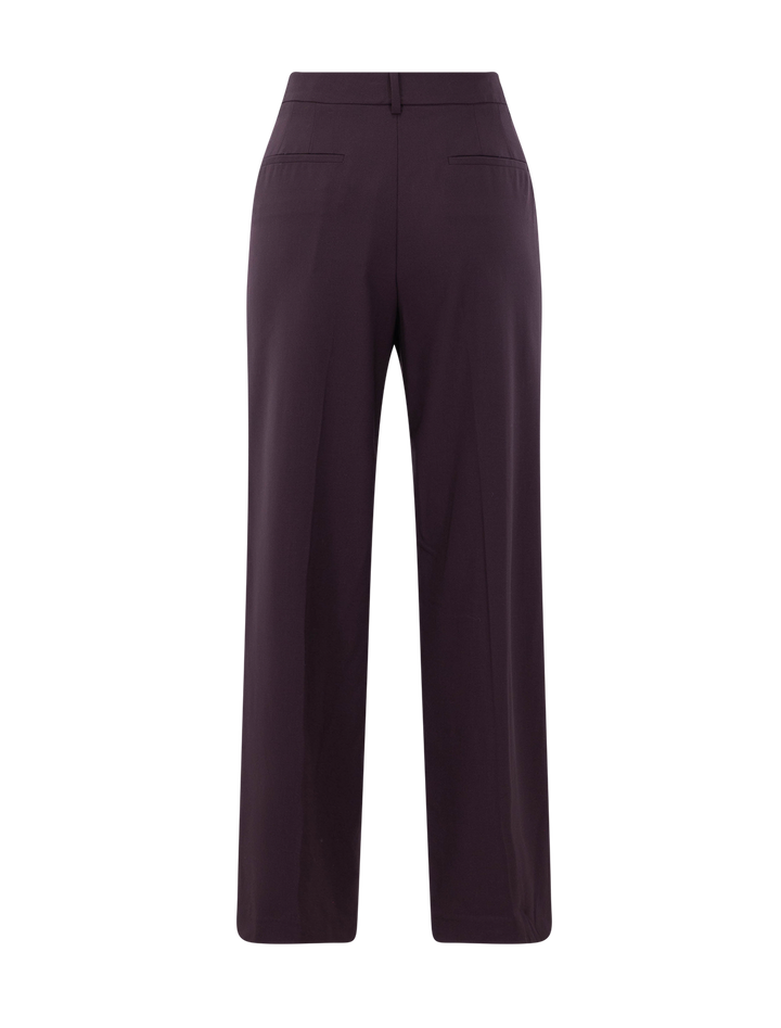 traceable wool classic pant in dark iris