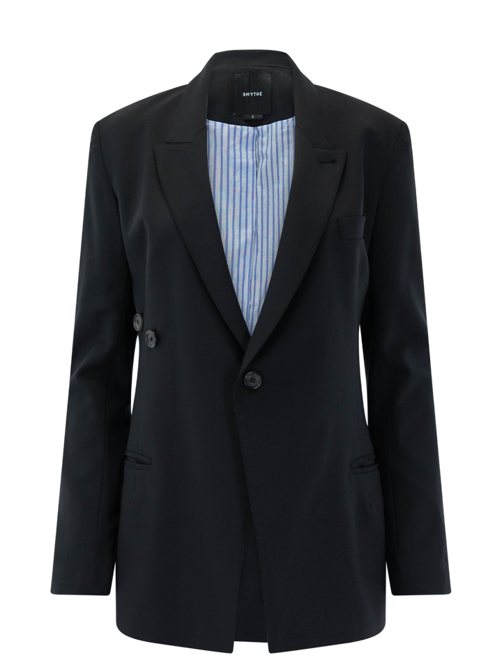 smythe collab wrap blazer