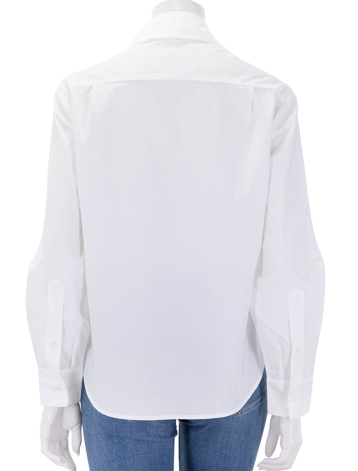 the daily shirt in white