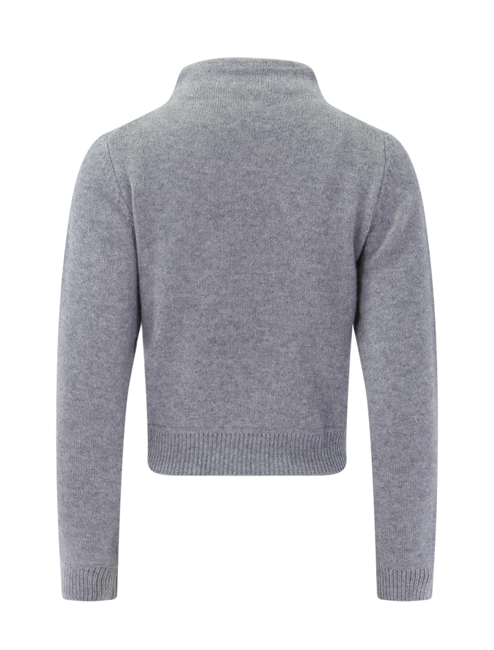 marie sweater in heather grey