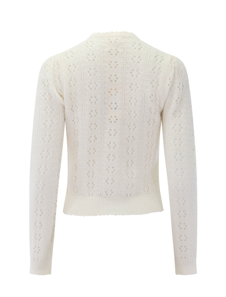 emery cardigan in ivory