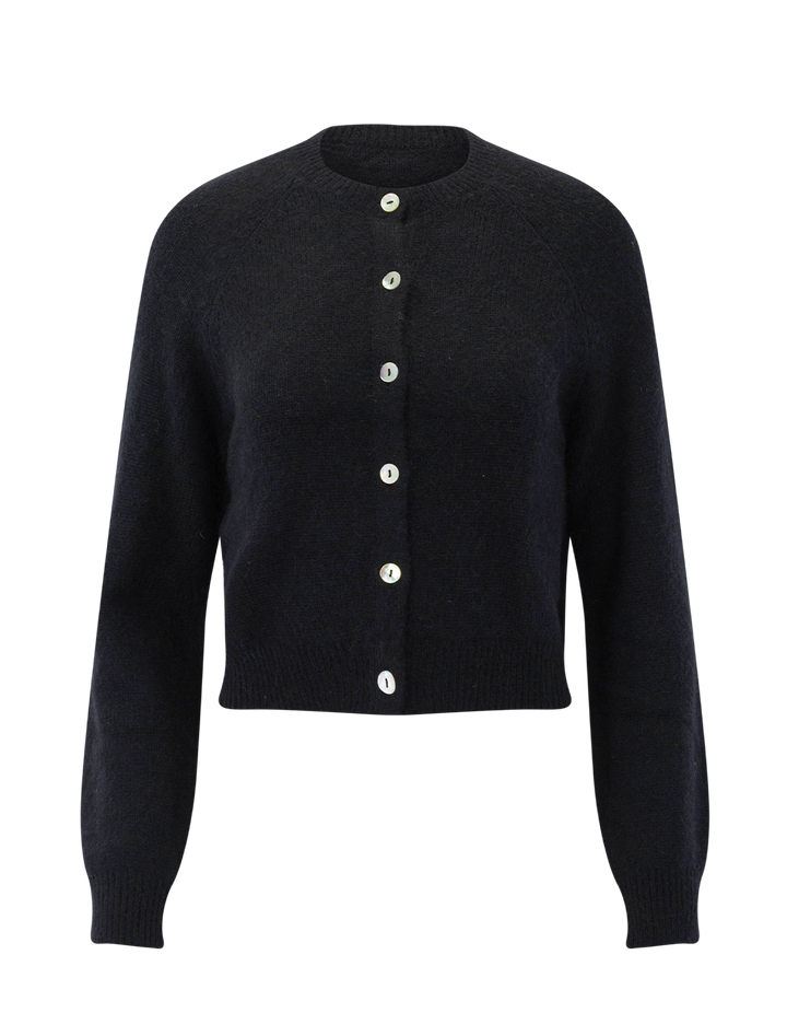 petra cardigan in black