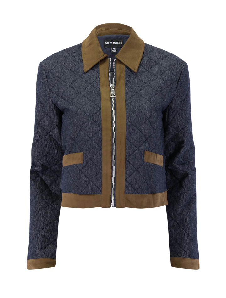 agatha jacket in dark indigo