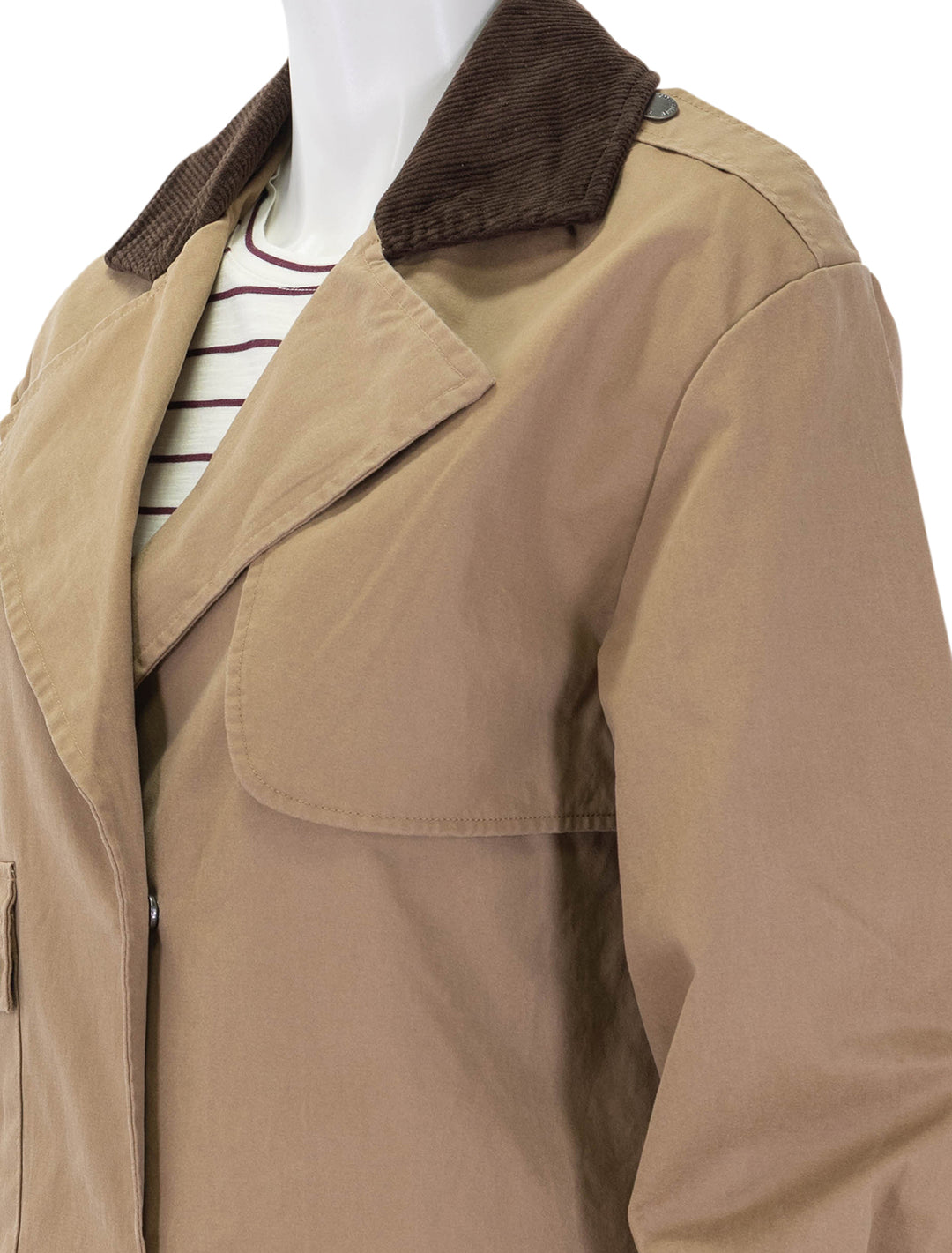 luisa jacket in tan
