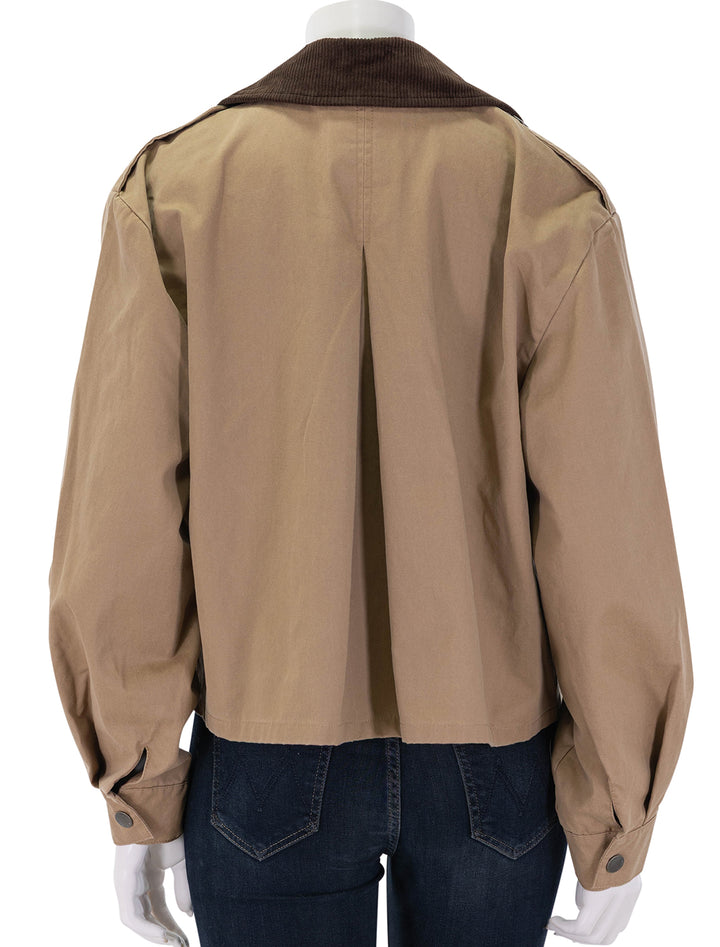 luisa jacket in tan