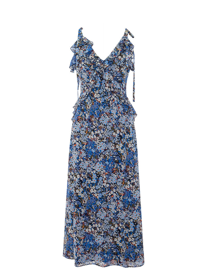 adalina dress in bristol blue