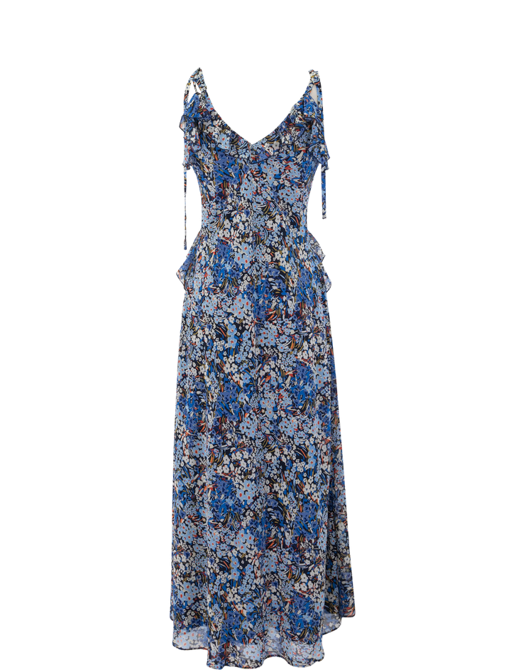 adalina dress in bristol blue