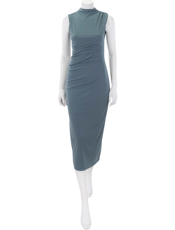 mo dress in cloud grey