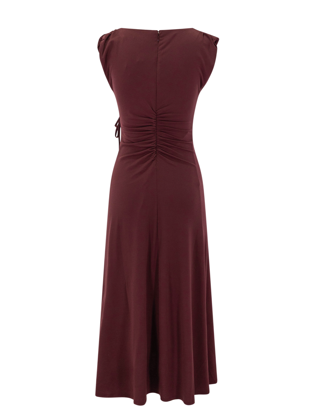 arly dress in rouge