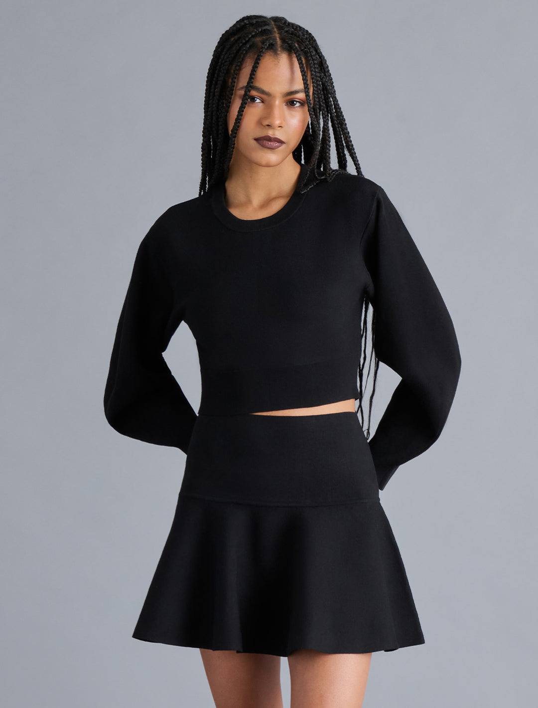 rosina sweater in black