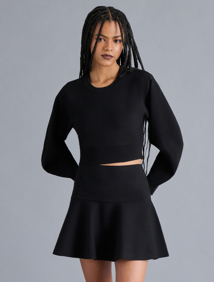 rosina sweater in black