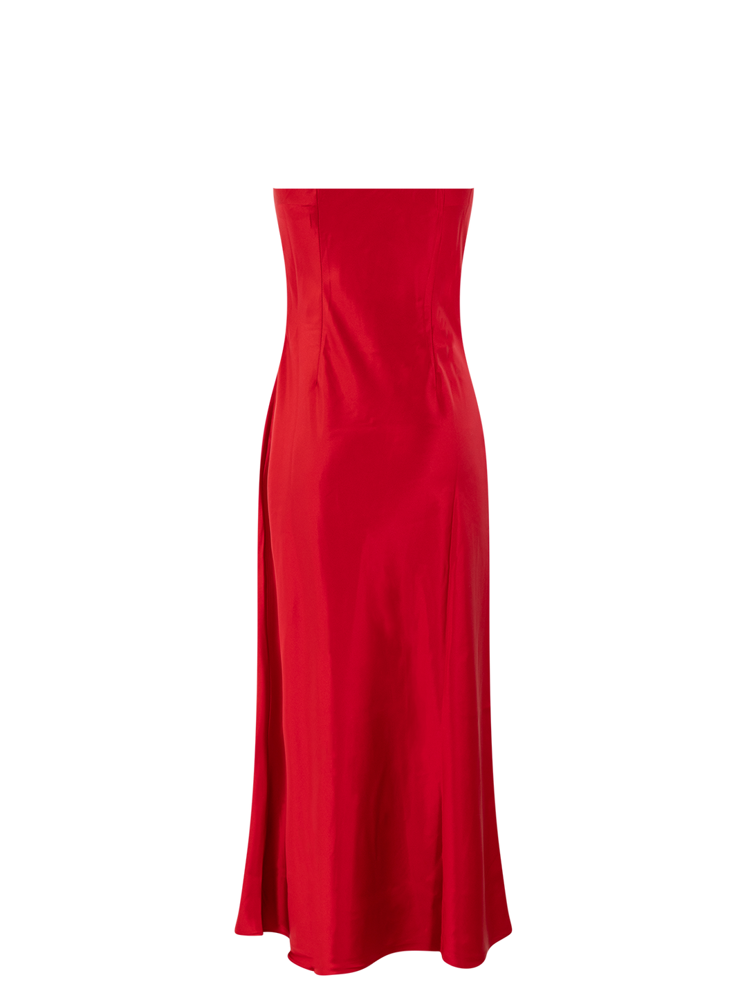 jessamine dress in dark red