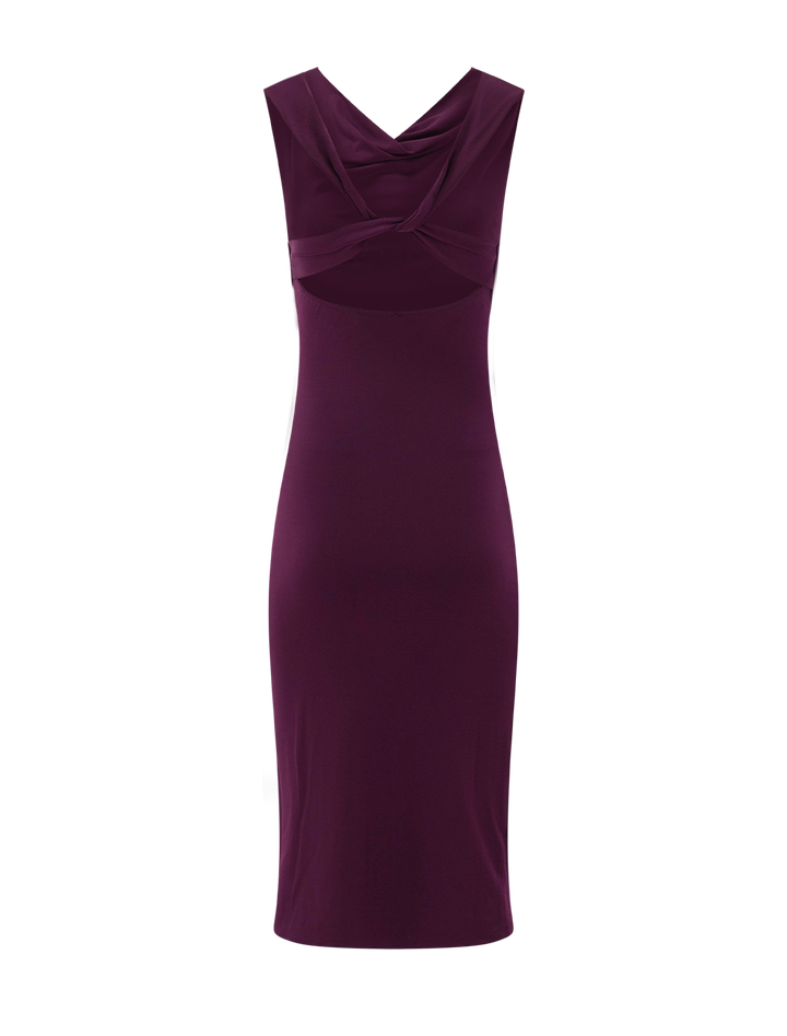 kalina dress in beet