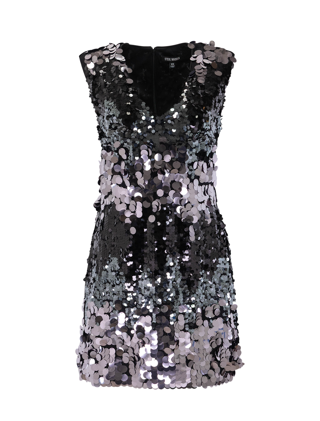 sequin tunic mini dress steve madden Steve Madden Catiana Sequin Halter Mini Dress, Womens, M, Pastel Multi