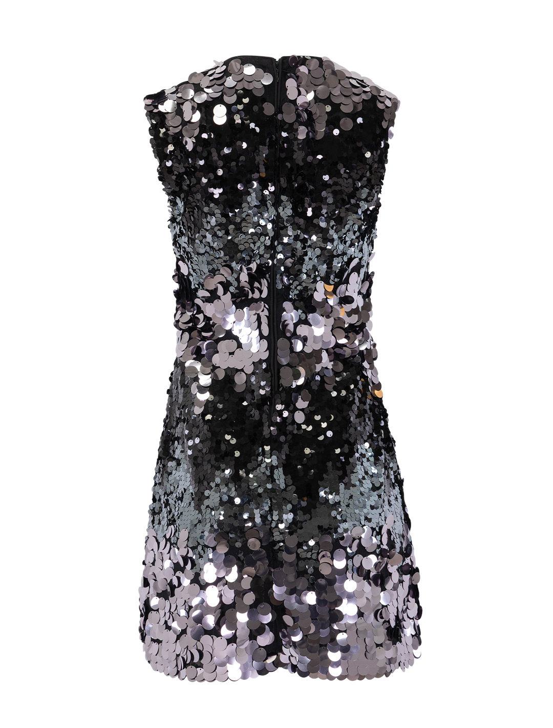 harley sequin dress in silver birch