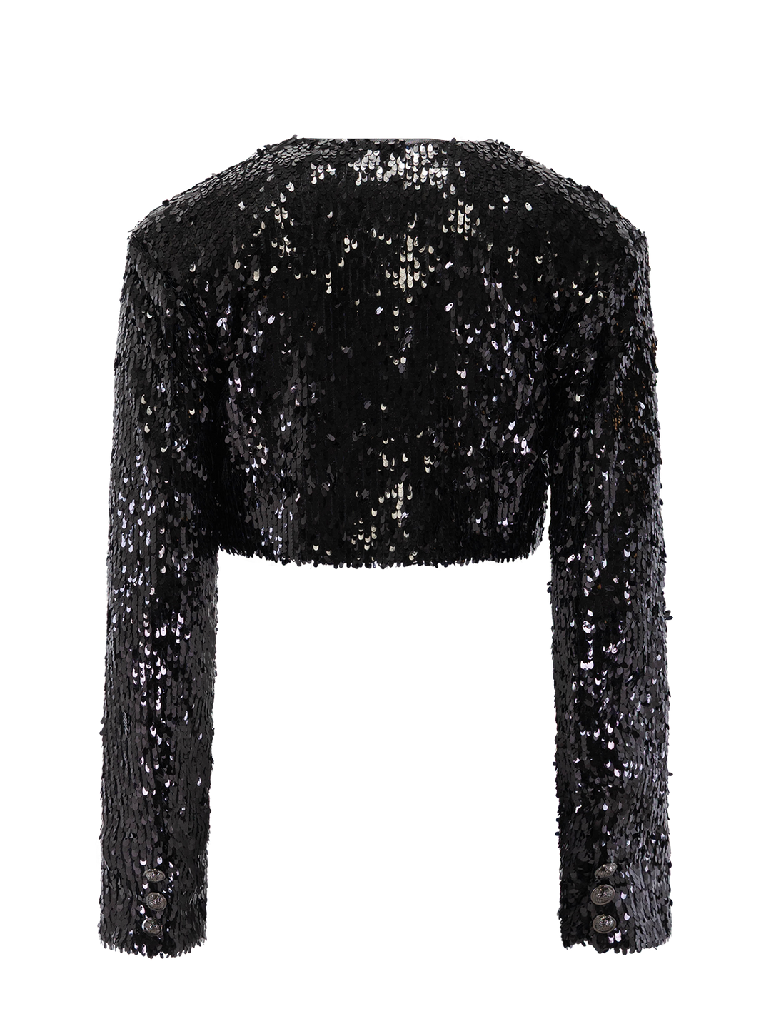 amandaline jacket in black sequins