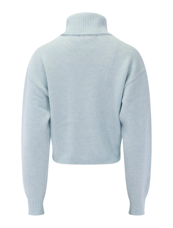 raegann sweater in powder blue