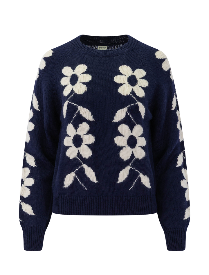 the franz sweater in navy