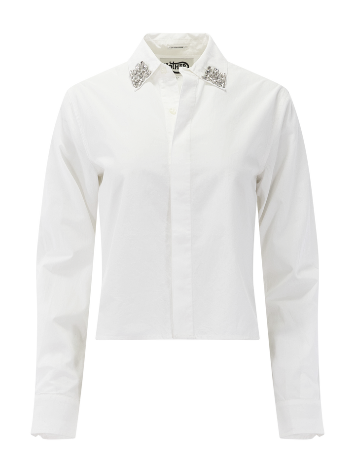 the honor buttondown in white