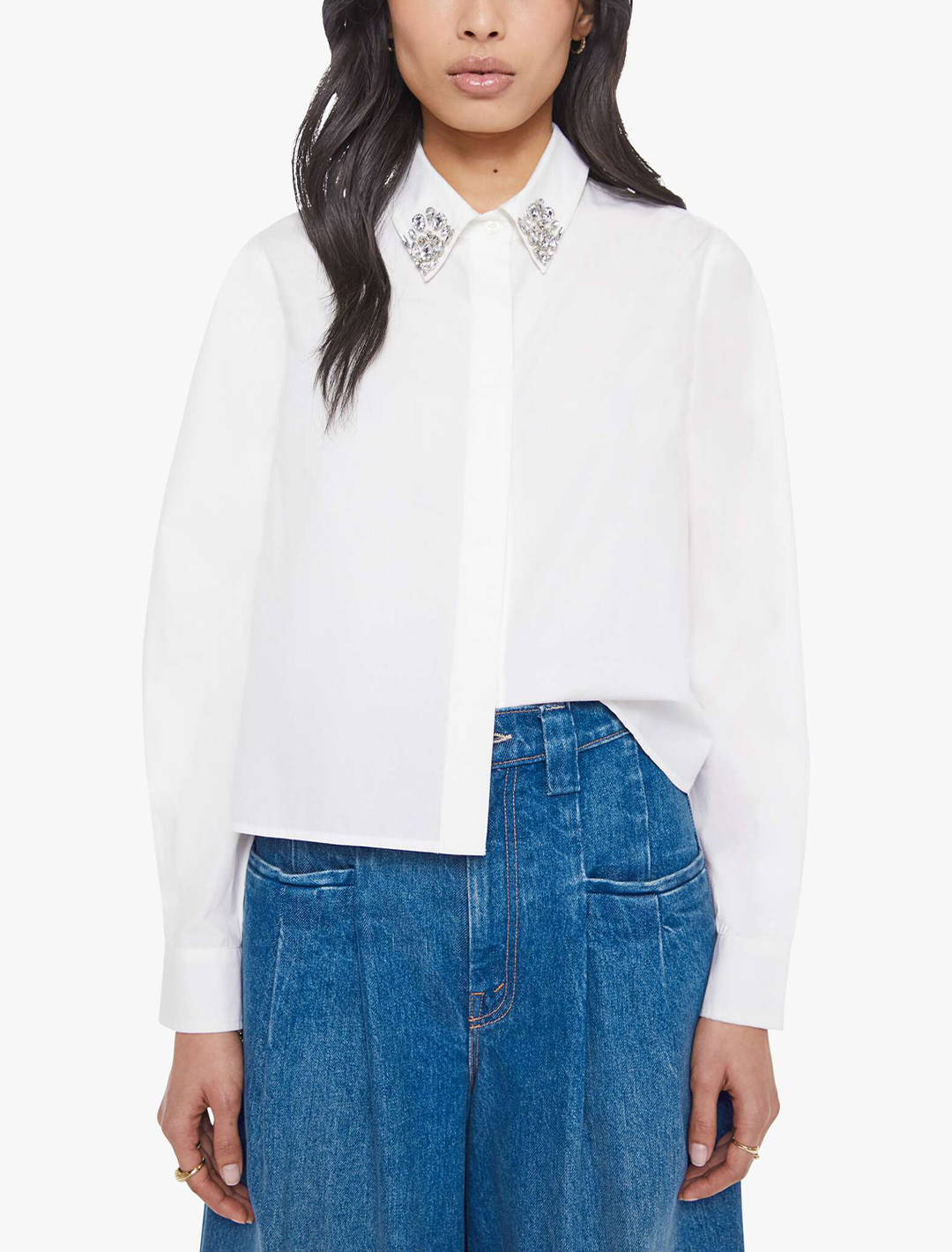 the honor buttondown in white