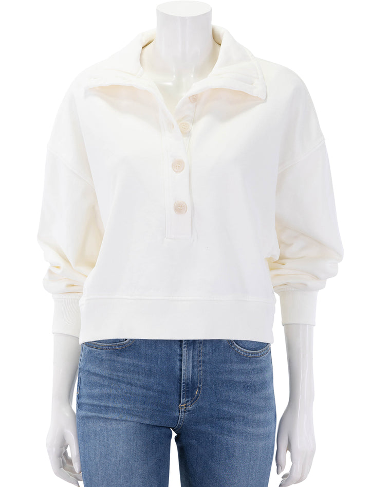 mirelle funnel neck sweatshirt in pashmina