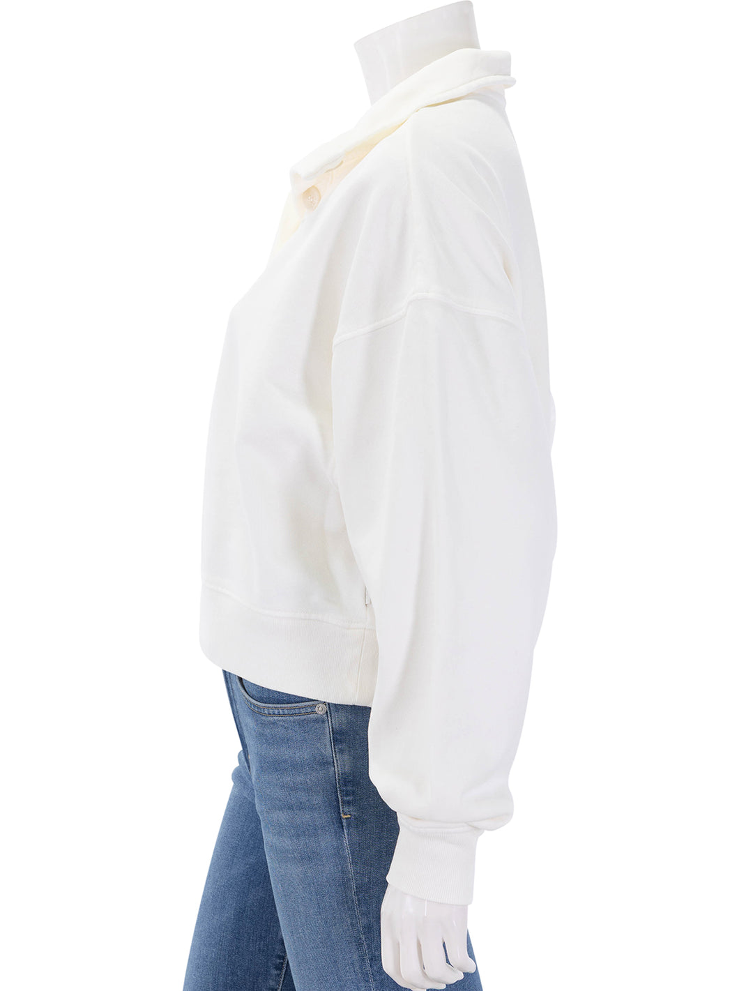 mirelle funnel neck sweatshirt in pashmina