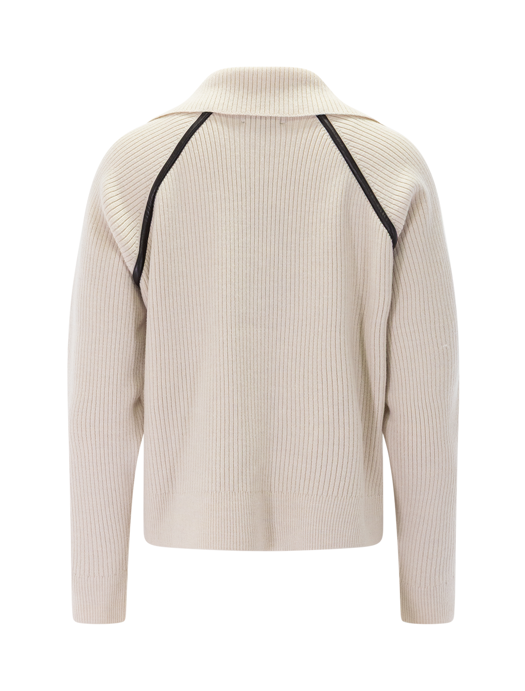 caterina faux leather polo