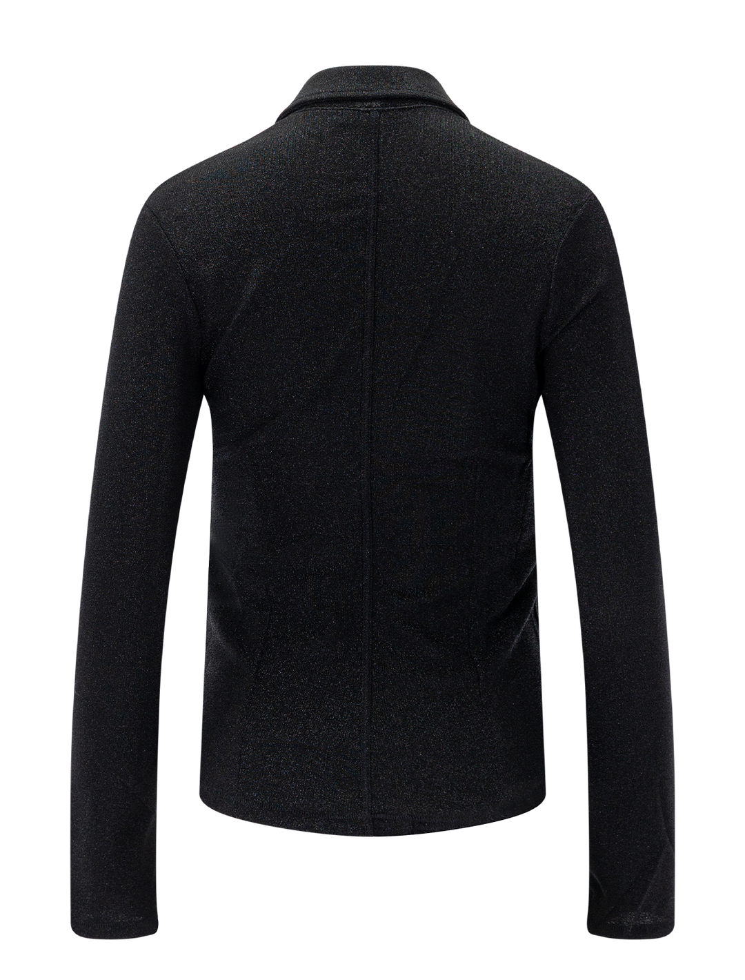 elsa lurex shirt in black