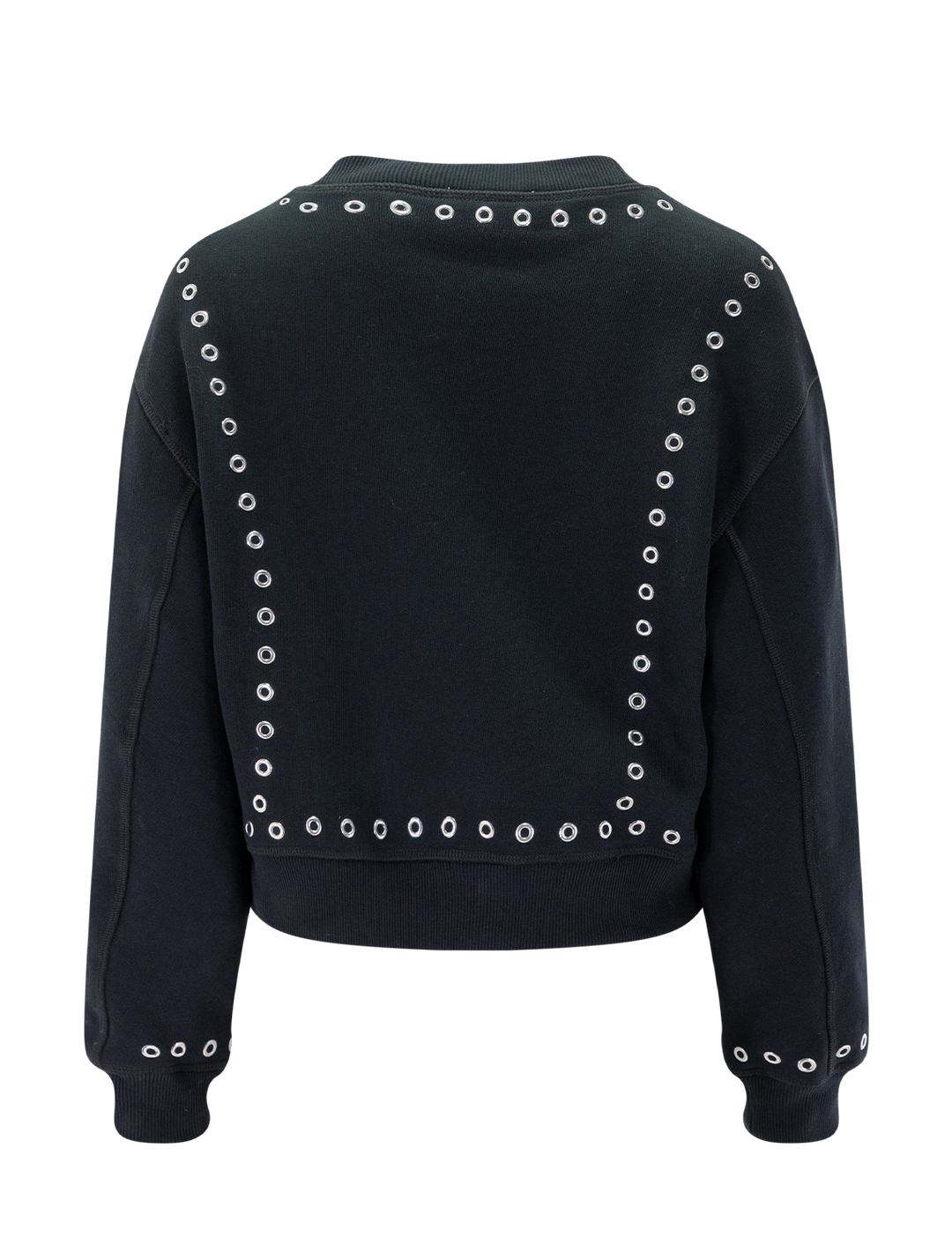 vintage terry grommet pullover