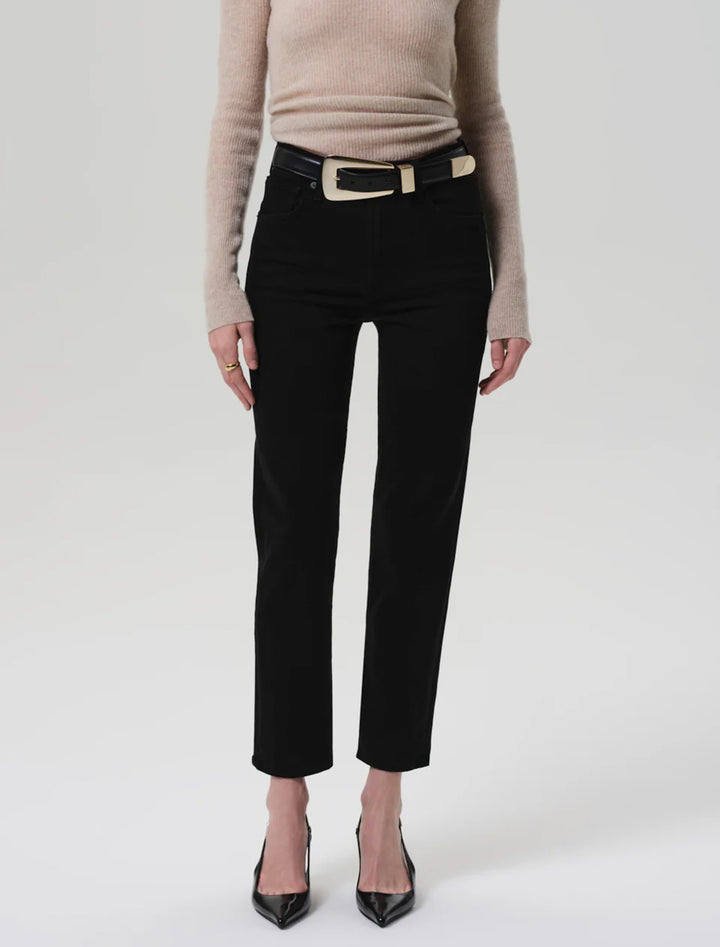 caia straight in plush black