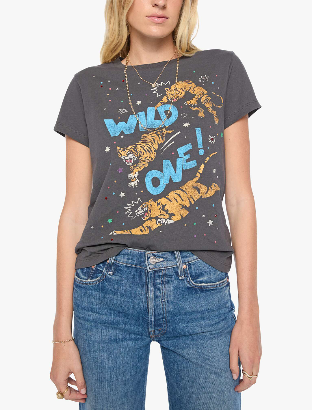 the boxy goodie goodie tee in wild one