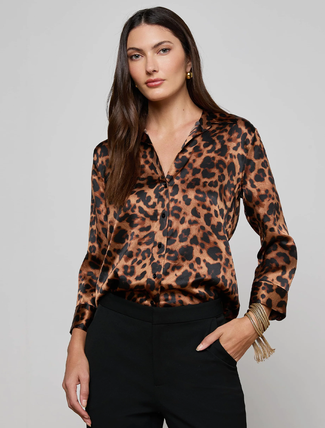 dani in brown leopard