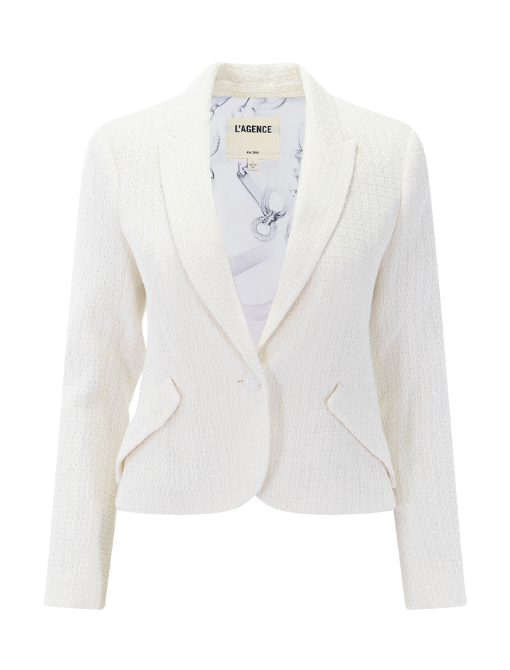 jennah blazer in ivory