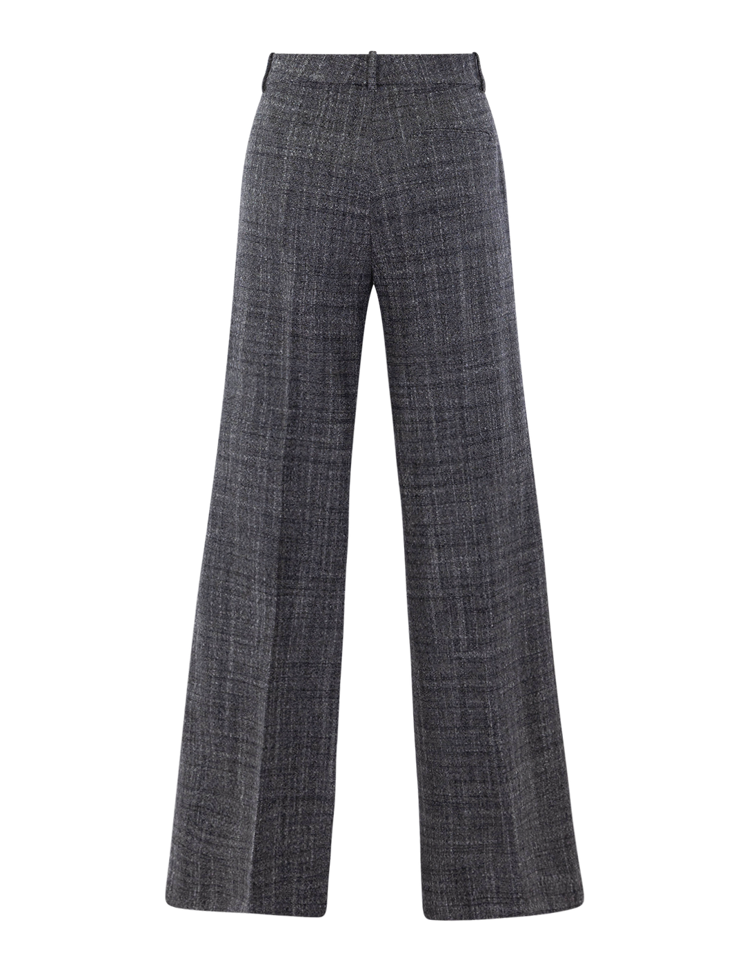 midrise trouser in charcoal multi