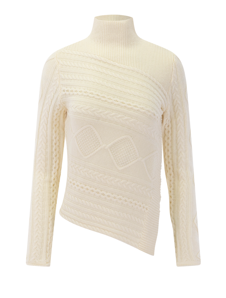 sidney sweater in ivory