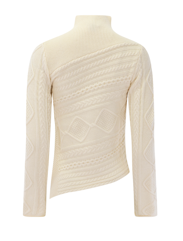 sidney sweater in ivory