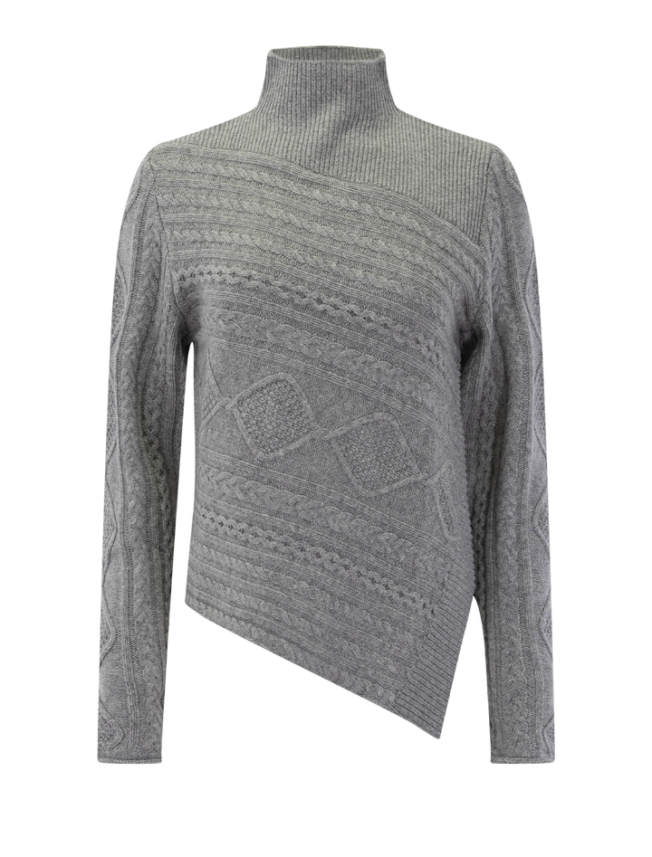 sidney sweater in heather grey