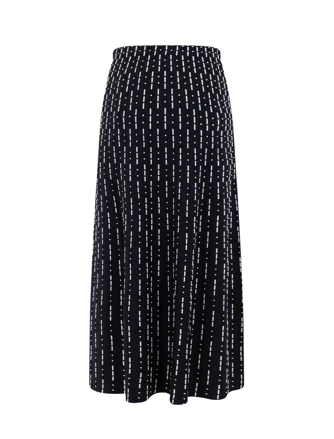 lena skirt in black geo