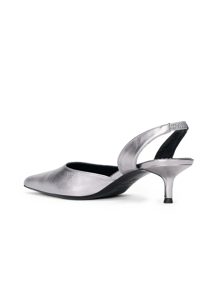 sebastian slingback in pewter