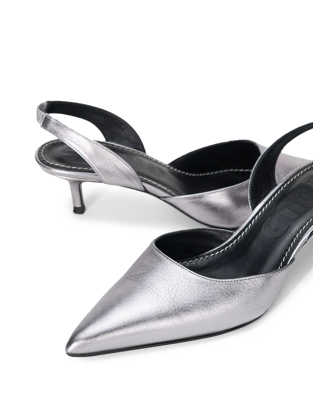 sebastian slingback in pewter