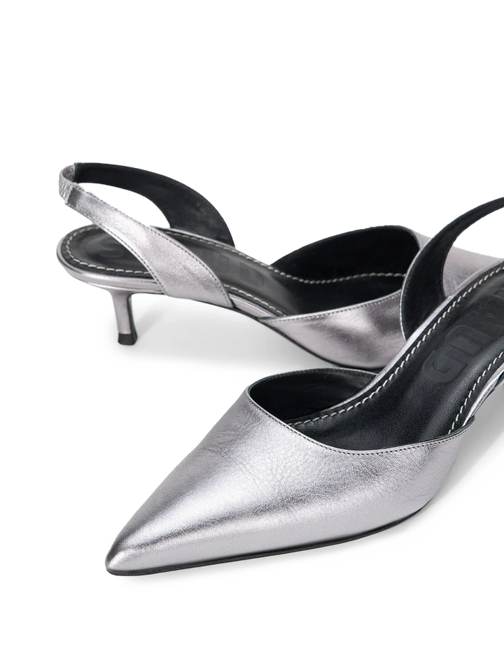 sebastian slingback in pewter