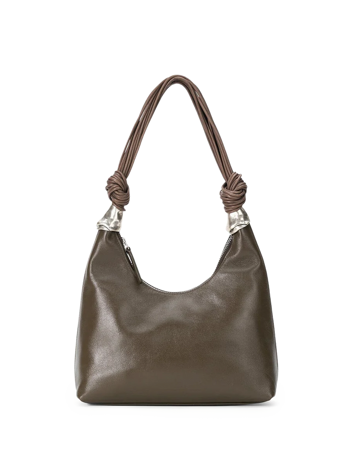 cuff shoulder bag in truffle