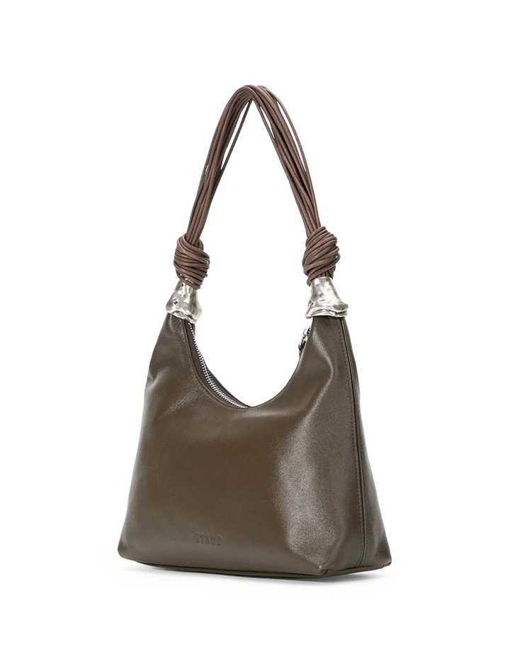 cuff shoulder bag in truffle