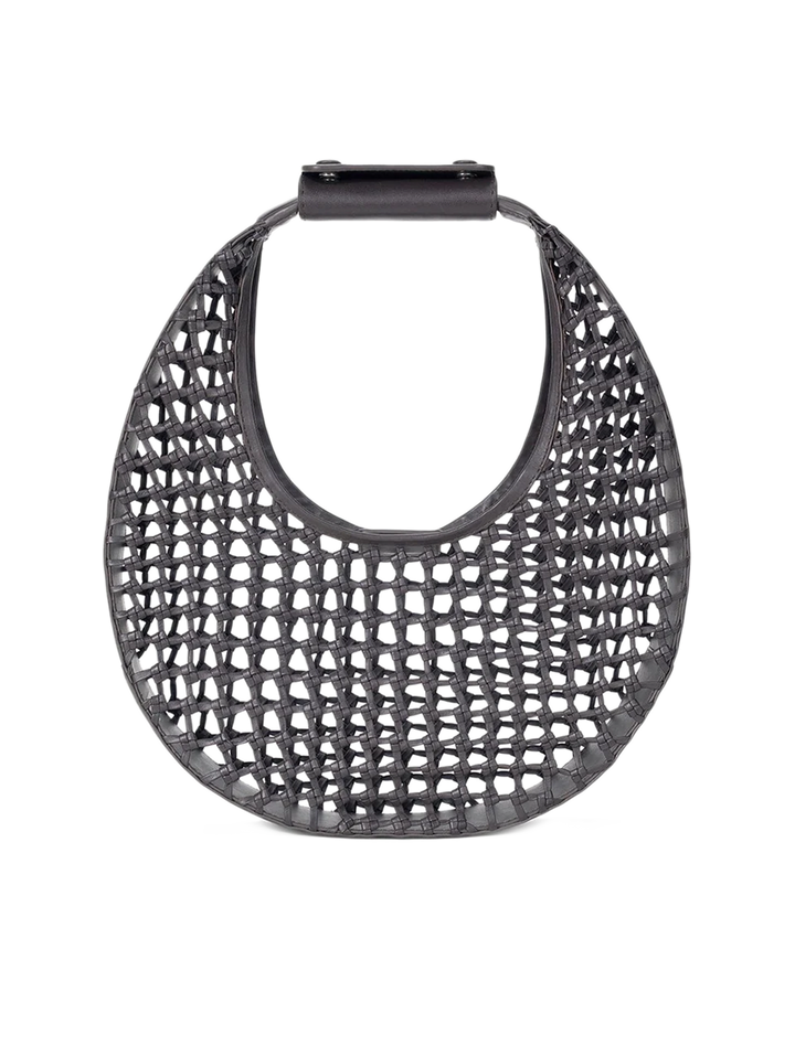 moon hand knotted tote in espresso