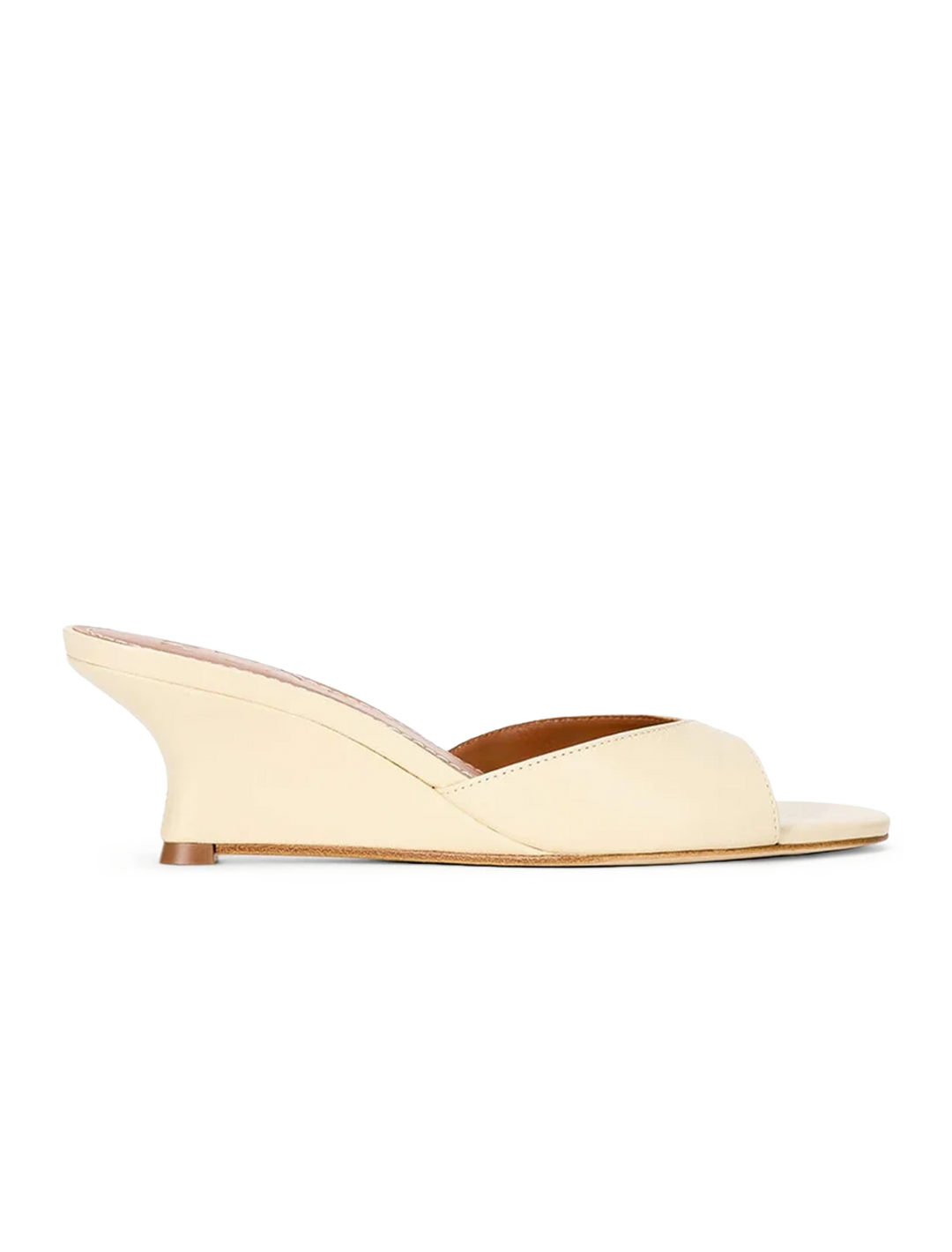 brigitte wedge in cream