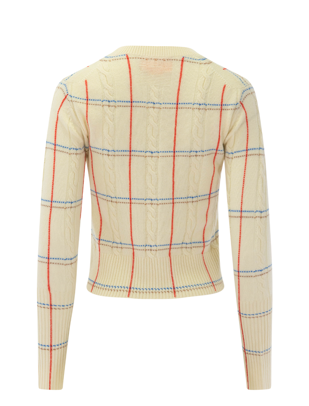 shrunken check crew in mist