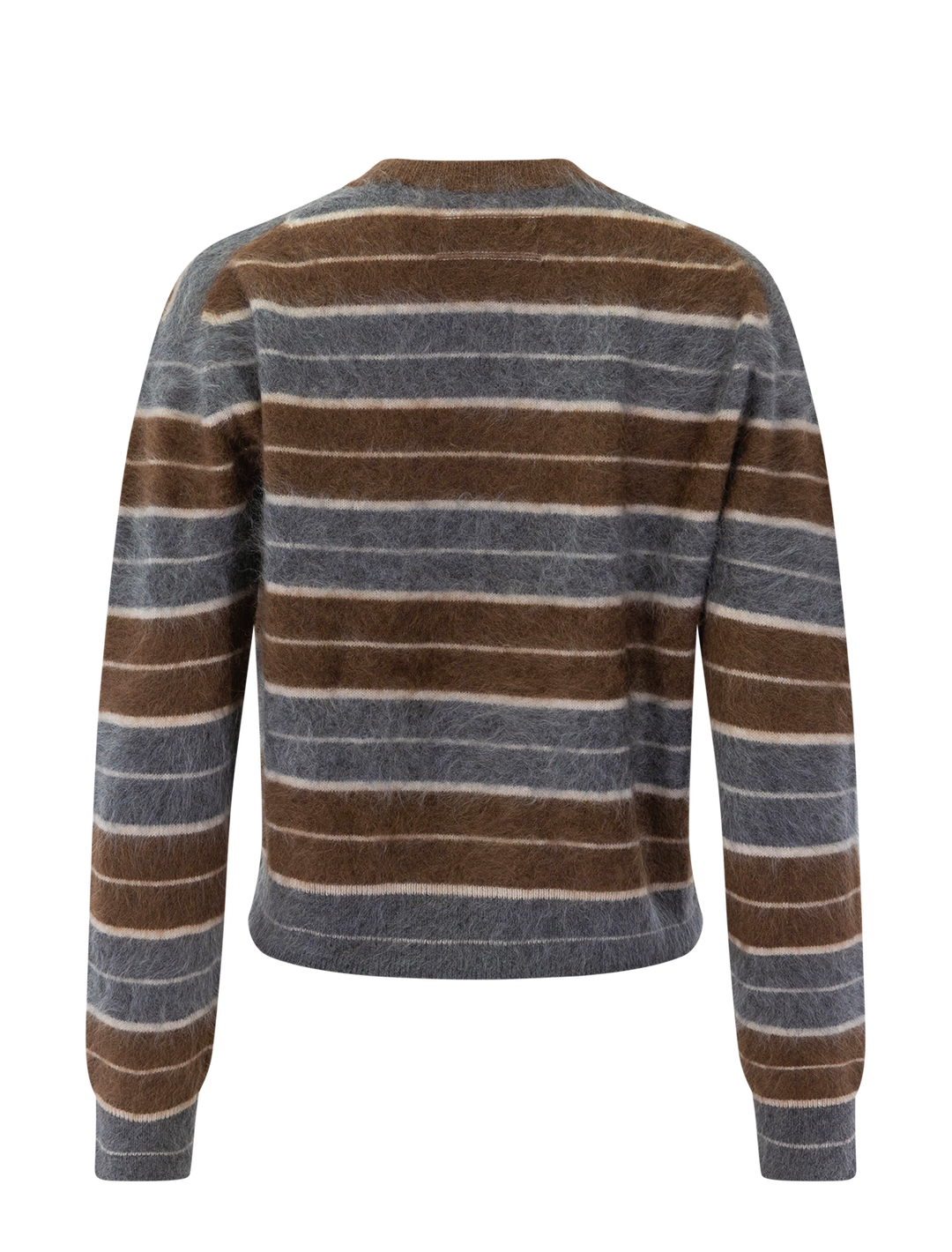 grizzly stripe crew in charcoal