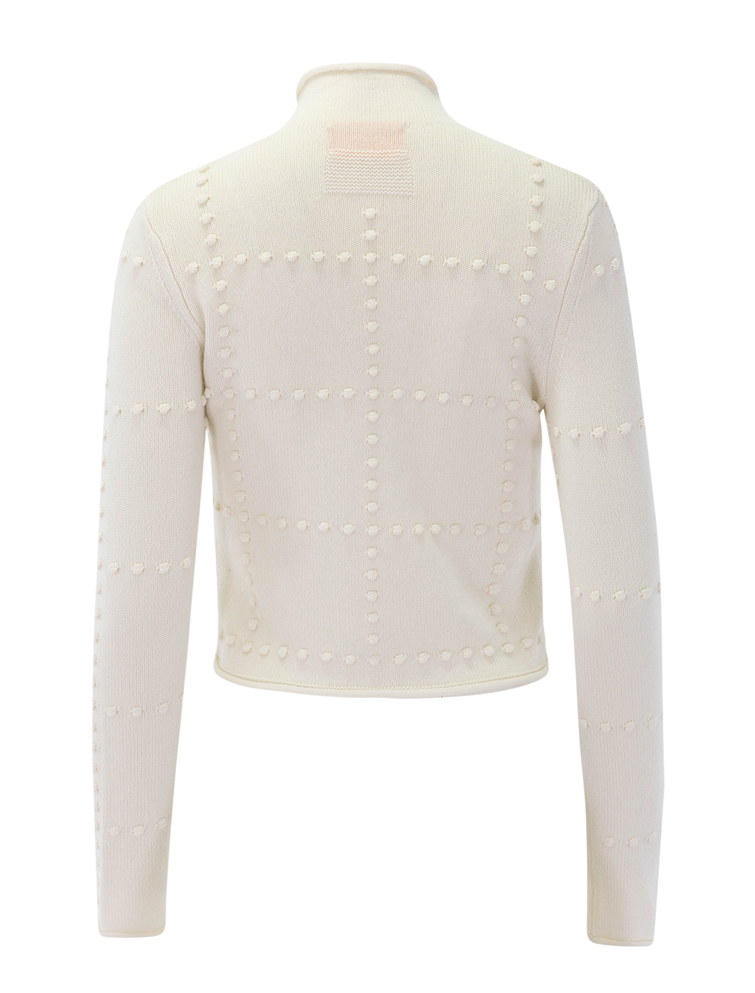 popcorn sweater in cream