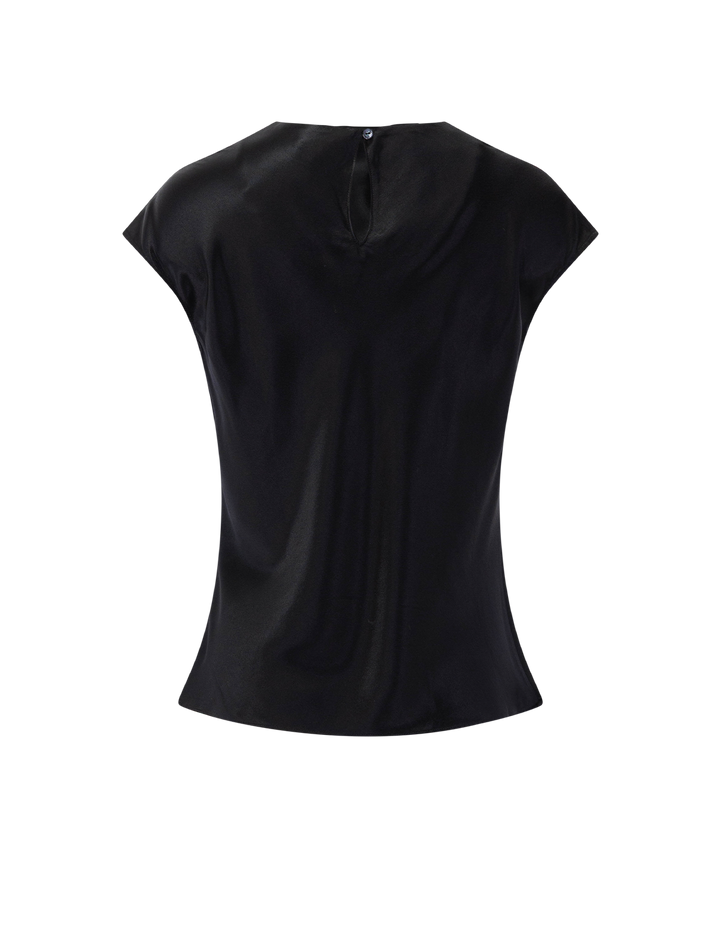 loretta top in black