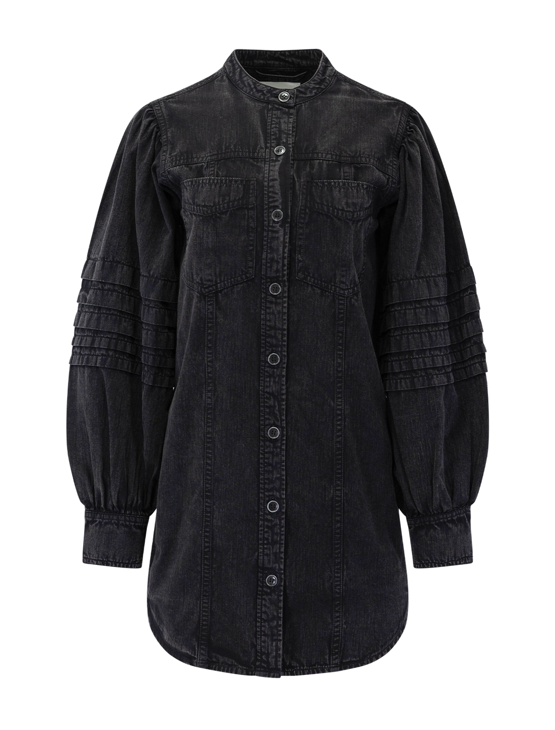 moe dress in faded black